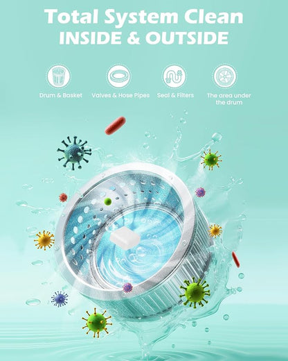 Washing Machine Cleaner Tablets: 40% Stronger Cleaning Power, Deep Cleaning - Image 5