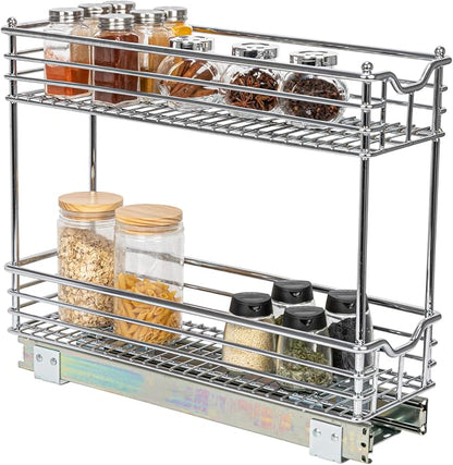 Household Essentials Glidez Multipurpose Chrome-Plated Steel Pull-Out/Slide-Out by HouseholdEssentials