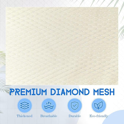6 Pack 24 x 36 Inches Colorful Mesh Laundry Bag - Image 3