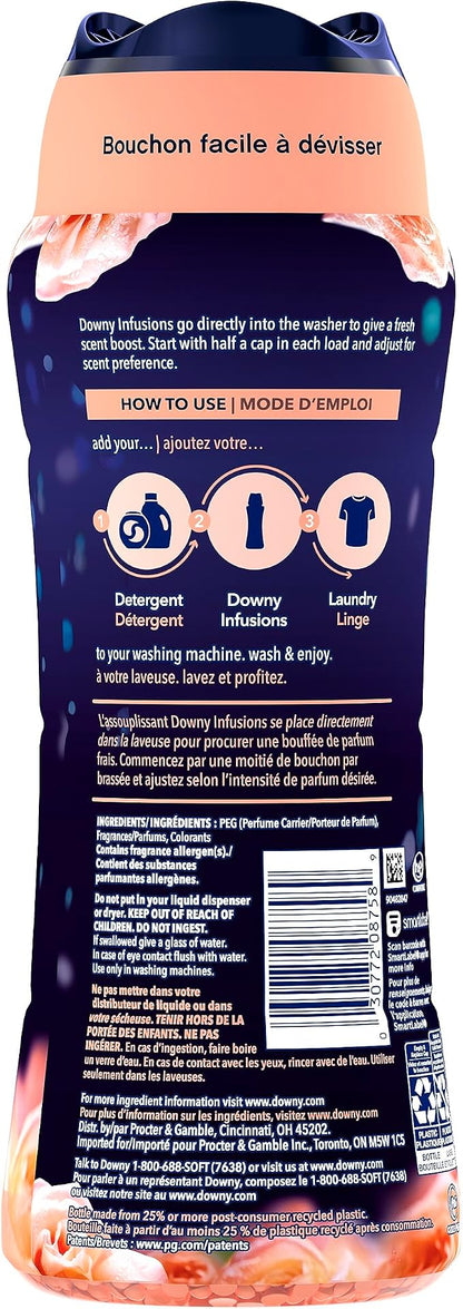 Downy Infusions In-Wash Laundry Scent Booster Beads, Sparkling Amber and Rose - Image 2