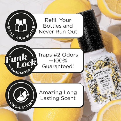 Poo-Pourri Before-You-Go Toilet Spray Refill, Original Citrus, 16 Fl Oz - Image 4
