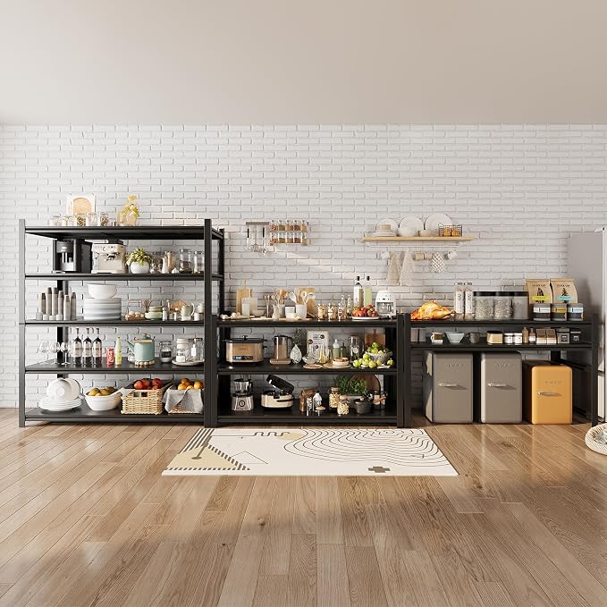 48.2" W Garage Shelving 3000LBS Storage Shelves Heavy Duty Garage Storage - Image 9