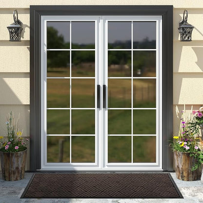 Yimobra Large Door Mat 47x24, All-Weather Waterproof Non-Slip Welcome Matt - Image 3