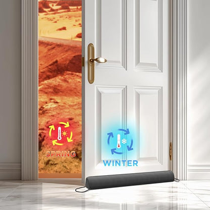 Sunolga 2-Pack 36" Door Draft Stopper Blocks Hot and Cold Air - Image 7