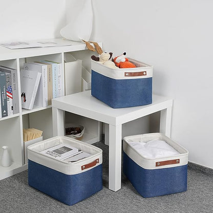 DULLEMELO Fabric Storage Bins, Foldable Storage Baskets - Image 6