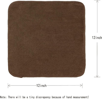 Microfiber Dish Cloths Fast Drying Kitchen Cleaning Cloth Dish Rags Dust Cloths - Image 5