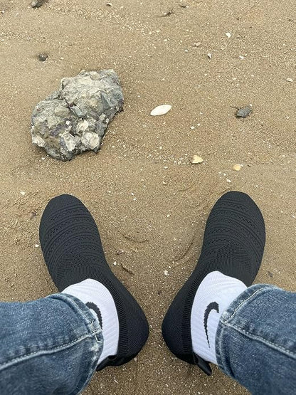 Adult Indoor House Slippers Socks Lightweight Non Slip Grip House Home Shoes - Image 5