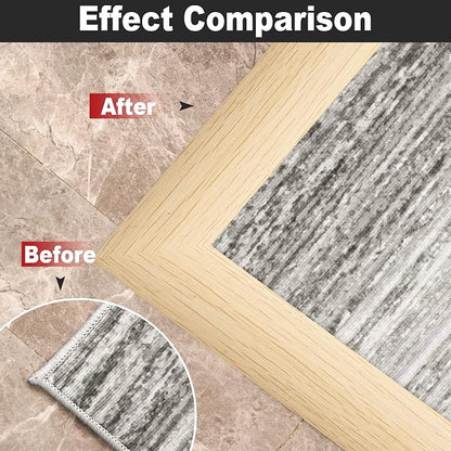 20Ft Carpet Floor Transition Strip, Self Adhesive Floor Edging Trim Strip - Image 7