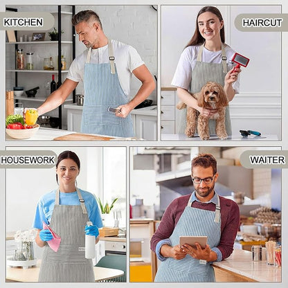 Janmercy 24 Pcs Aprons for Women Men - Image 7