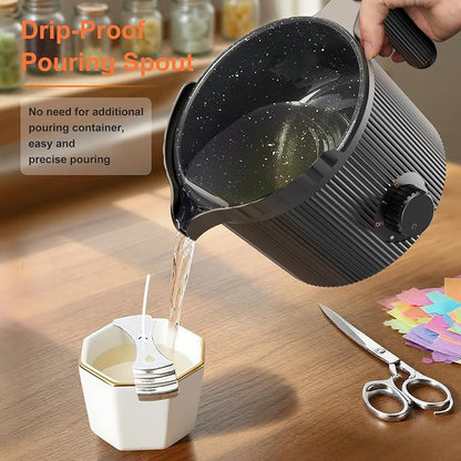 venpow Candle Wax Melter with Pour Spout, Candle Making Kit - Image 6