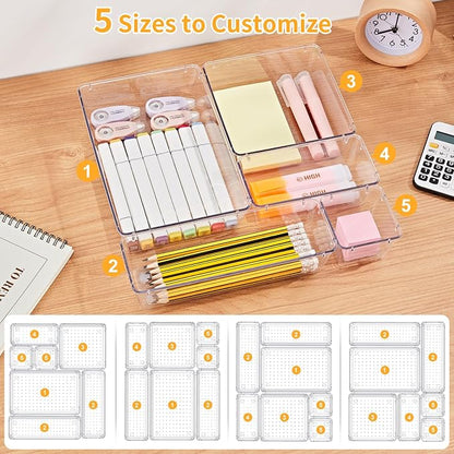 SMARTAKE 22-Piece Drawer Organizer - Image 8