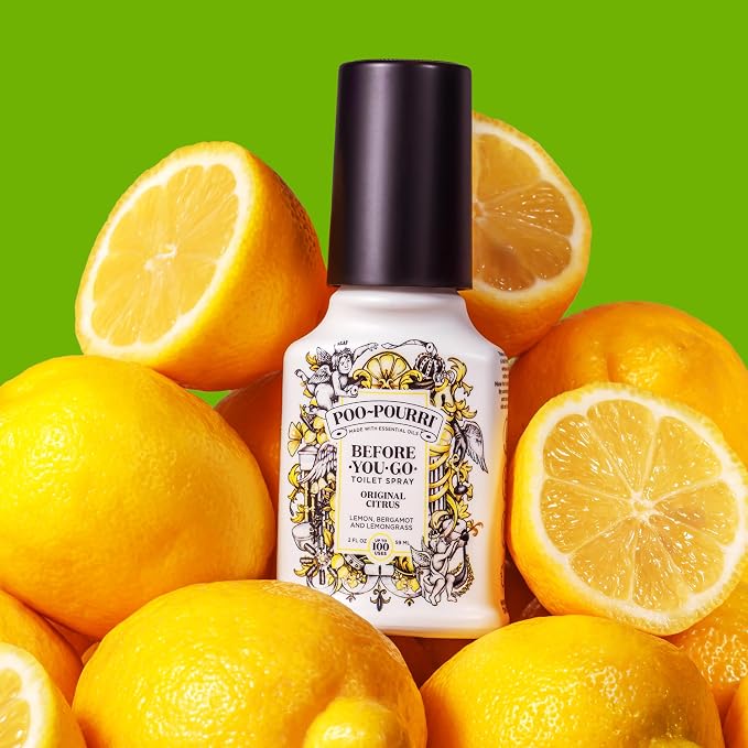Poo-Pourri Before-You-Go Toilet Spray, Original Citrus, 4 Fl Oz, Bathroom Odor - Image 13