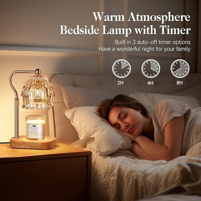Candle Warmer Lamp with Timer Dimmer, Modern Wax Warmer - Image 6