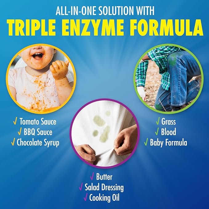 Zout Laundry Stain Remover Spray, Triple Enzyme Formula Removes the Toughest - Image 4