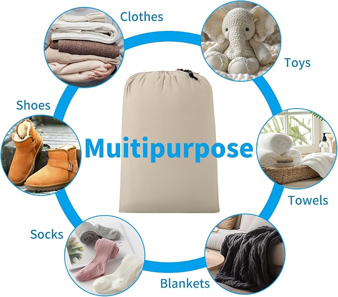 ZPECC Travel Laundry Bag 12 Pack, Bulk Extra Large Heavy Duty Bags, Durable - Image 7