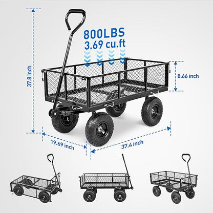 Yesker Steel Garden Carts - Image 2
