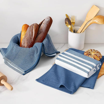 Homaxy Premium Kitchen Towels, Large Cotton 380 GSM Kitchen Hand Towels - Image 6