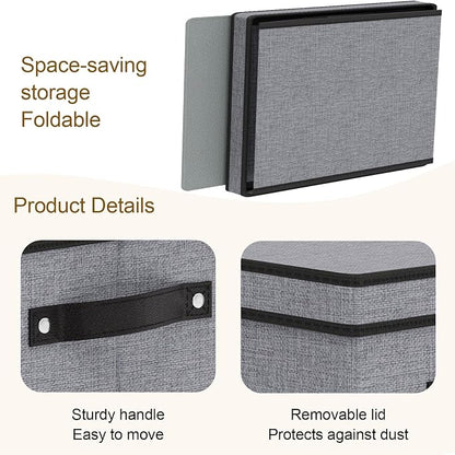 Clothing Storage Bins, Blanket Baskets - Image 5