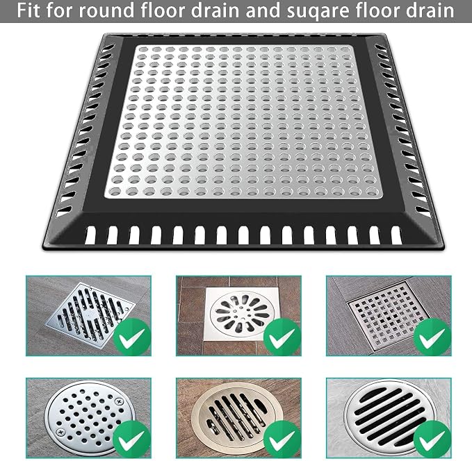 Shower Hair Catcher/Drain Strainer/Drain Hair Catcher Shower Cover - Image 6