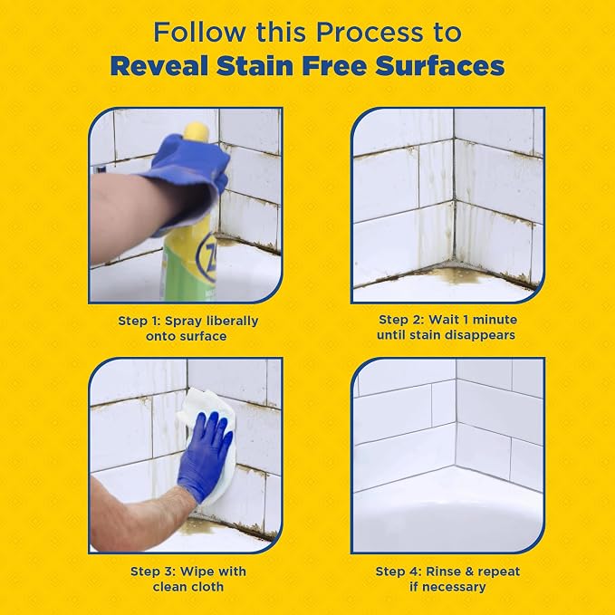 Zep Mold Stain and Mildew Stain Remover - 32 oz - ZUMILDEW32 - Experience the - Image 8