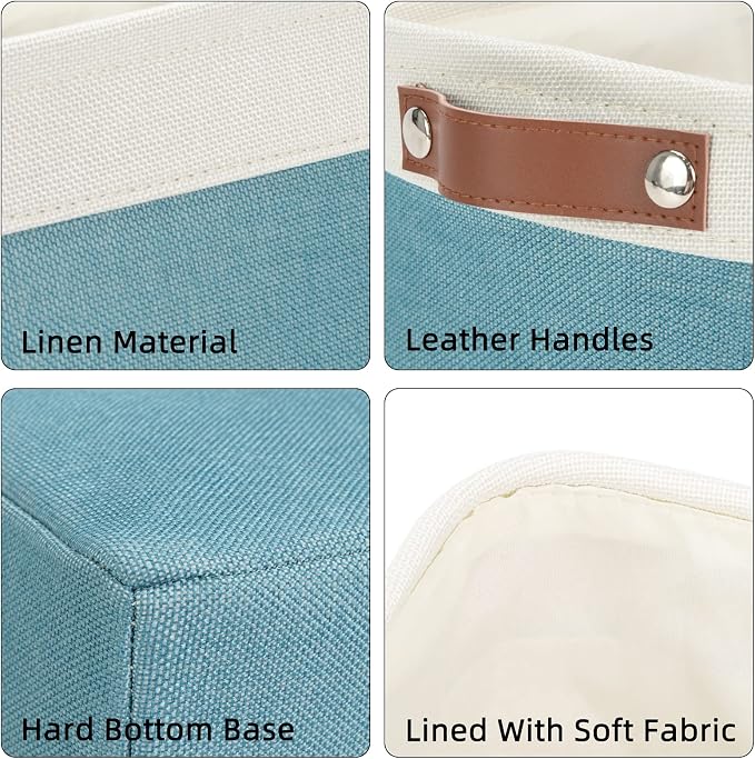 DULLEMELO Small Collapsible Fabric Basket - Image 7
