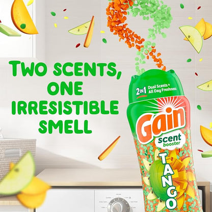 Gain Tango 2-in-1 Laundry Scent Booster Beads, Apple and Mango Scent, 21.1 OZ - Image 3