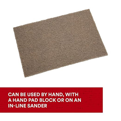 3M Scotch-Brite Heavy Duty Hand Pad 7440B, 6 in x 9 in, Hand Sanding Pad - Image 12