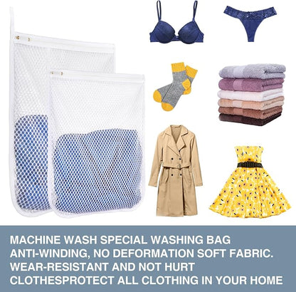 3 pcs Durable Honeycomb Mesh Laundry Bags - Image 6