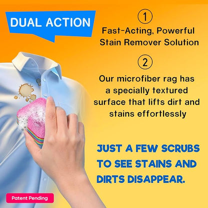 Magical Fiber Stain Remover- Use as Spot Remover- No Dry Cleaning Food - Image 5