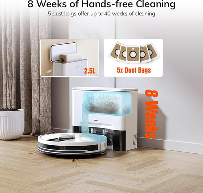 ILIFE A12 Pro Robot Vacuum and Mop Combo, Self Emptying Station - Image 3