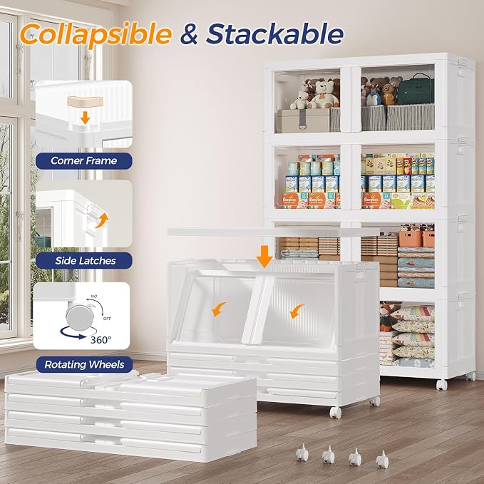 150GAL Large Stackable Storage Bins - Image 5