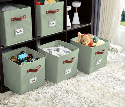 DECOMOMO Storage Cubes, Fabric Organizer Bins - Image 9