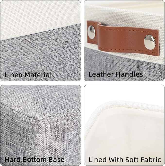 DULLEMELO Small Collapsible Fabric Basket - Image 7
