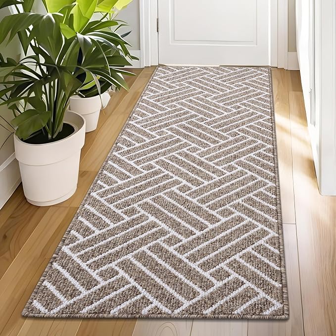 OLANLY Runner Indoor Door Mat, 70x23 Inch, Dirt Resistant and Absorbent by OLANLY