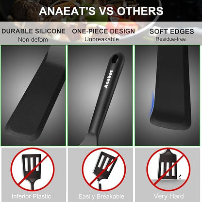 Anaeat Silicone Thin Spatula Set of 2 - Image 6