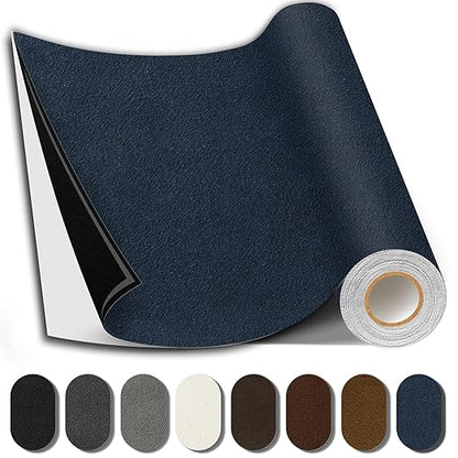 Suede Repair Patch, 17X79 Inch Fabric Large Repair Tape, Self-Adhesive Patches by SHAGOOM