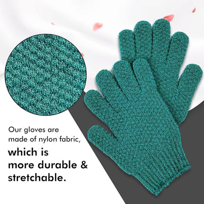 Evridwear Exfoliating Dual Texture Bath Gloves - Image 7