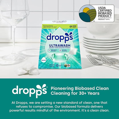 Dropps UltraWash Dishwasher Pods, Lemon Citrus - Image 6