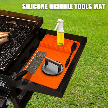 2 PCS Silicone Griddle Tools Mat - Image 6