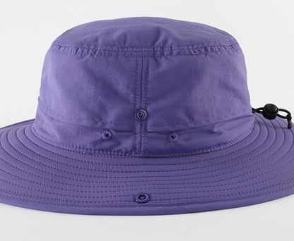 Connectyle Sun Hat for Men Women Outdoor UV Protection Safari Hat for Fishing Hiking Gardening Breathable Cowboy Hat UPF50