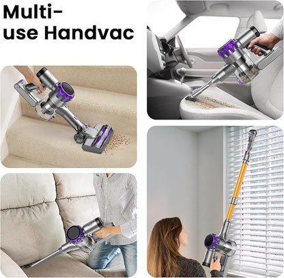 S3P Cordless Vacuum Cleaner, 45kPa Powerful Suction Vacuum Cleaners - Image 6