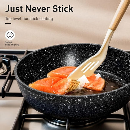 30 Piece Pots and Pans Set Non Stick, Granite Induction Cookware Sets, Nonstick - Image 2
