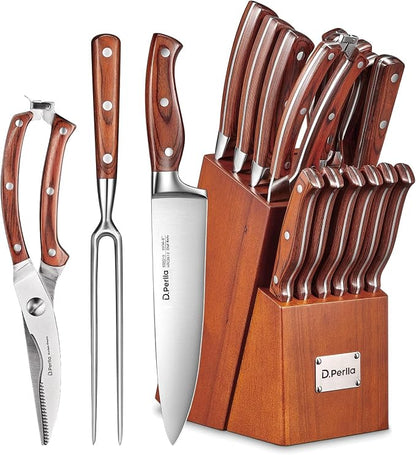 Kitchen Knife Set, Knife Block Set by DPerlla
