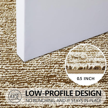 REFETONE Indoor Doormat, Front Door Mat 32"x40" Absorbent Rubber Backing Non - Image 4