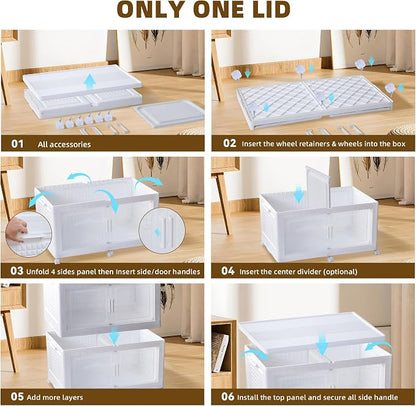 752QT/188Gal 4 Stackable Storage Bins - Image 5