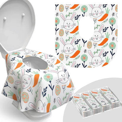 Disposable Toilet Seat Cover for Travel – 20 Pack by Relyo