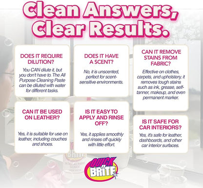 Quick 'n Brite All Purpose Cleaning Paste – Miracle Cleaner - Image 8