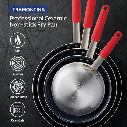 Tramontina Professional 10-Inch Ceramic Non Stick Frying Pan, Heavy-Gauge - Image 6