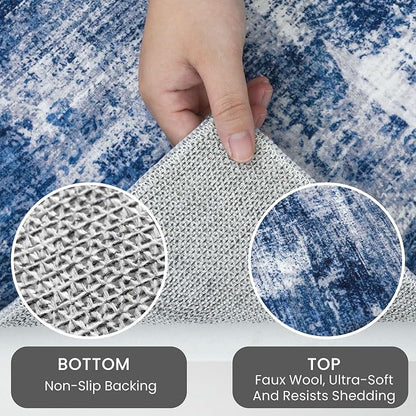 IOHOUZE Abstract Runner Rug 3x10 Ft Washable Runners - Image 4