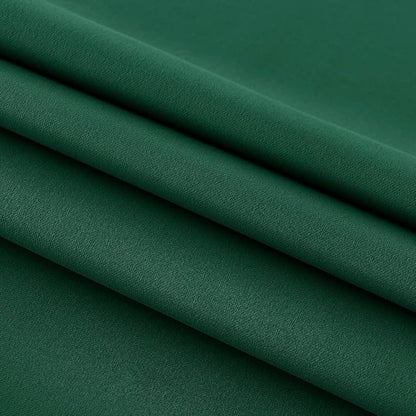 DWCN French Door Curtains – Rod Pocket Thermal Blackout Curtain - Image 5